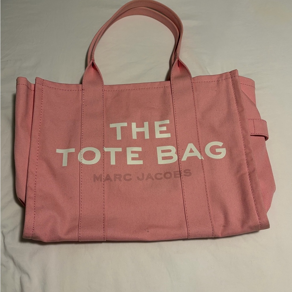 Marc Jacobs Pink Canvas Tote